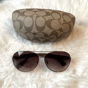 Coach Aviator Sunglasses